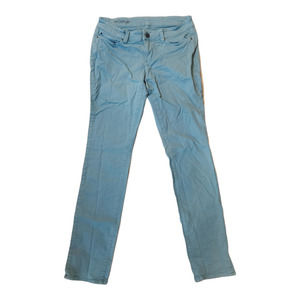 Ann Taylor Womens 8 Light Blue Colored Denim Jeans Pants Modern Fit 294585
